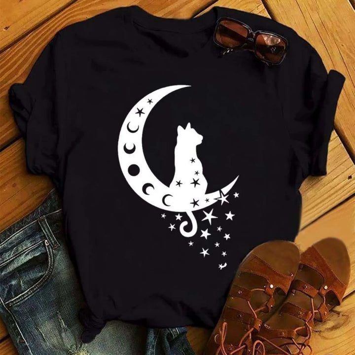 Cat Moon T-Shirt
