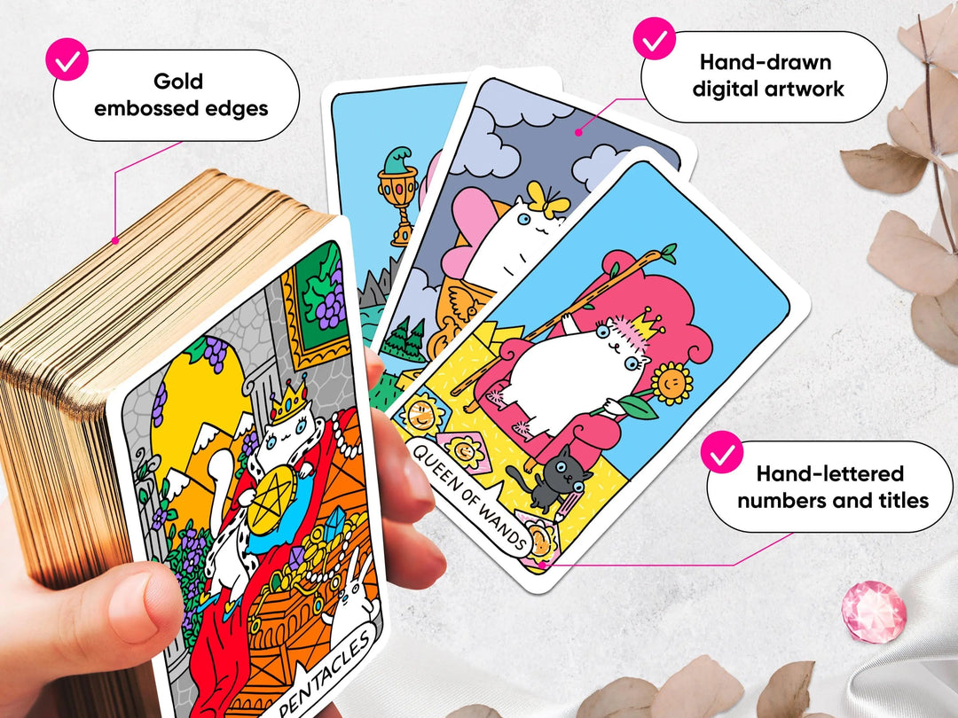 Cat Paws Tarot Cards