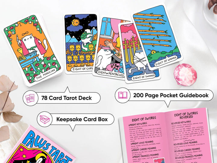 Cat Paws Tarot Deck