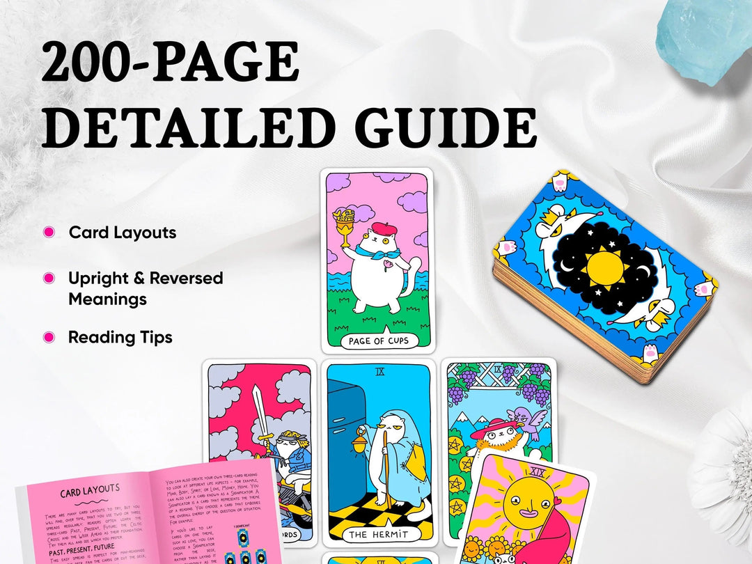Cat Paws Tarot & Guidebook