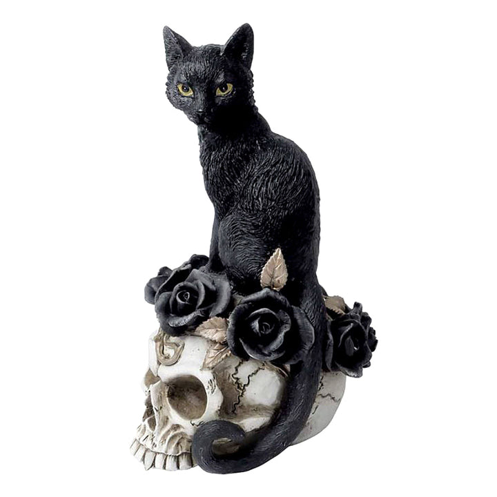 Cat Skull Statue