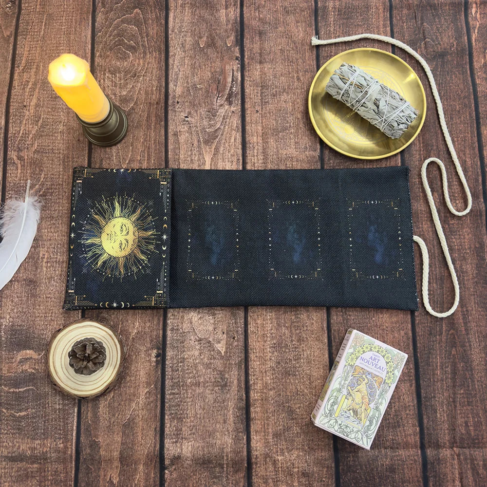 Celestial Sun Tarot Storage Bag