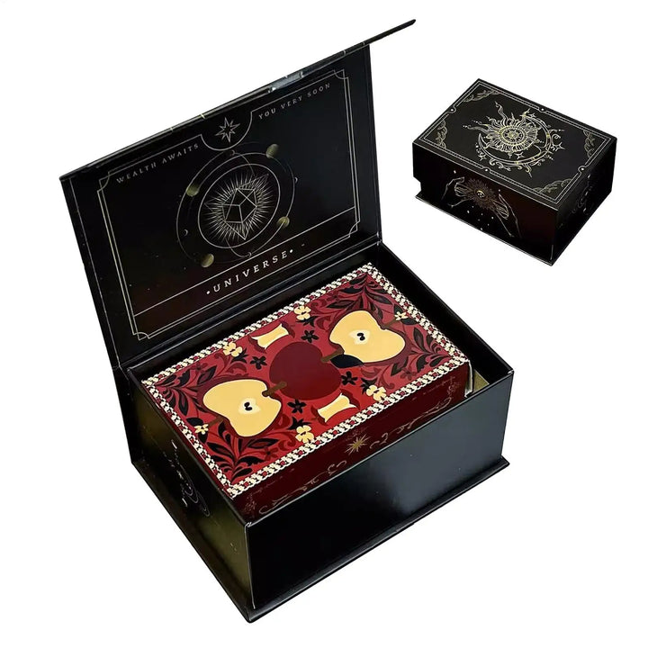 Celestial Wood Tarot Card Box