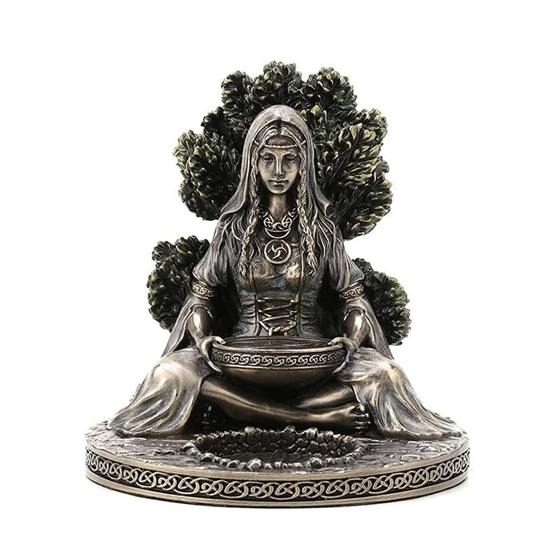 Celtic Goddess Candle Holder