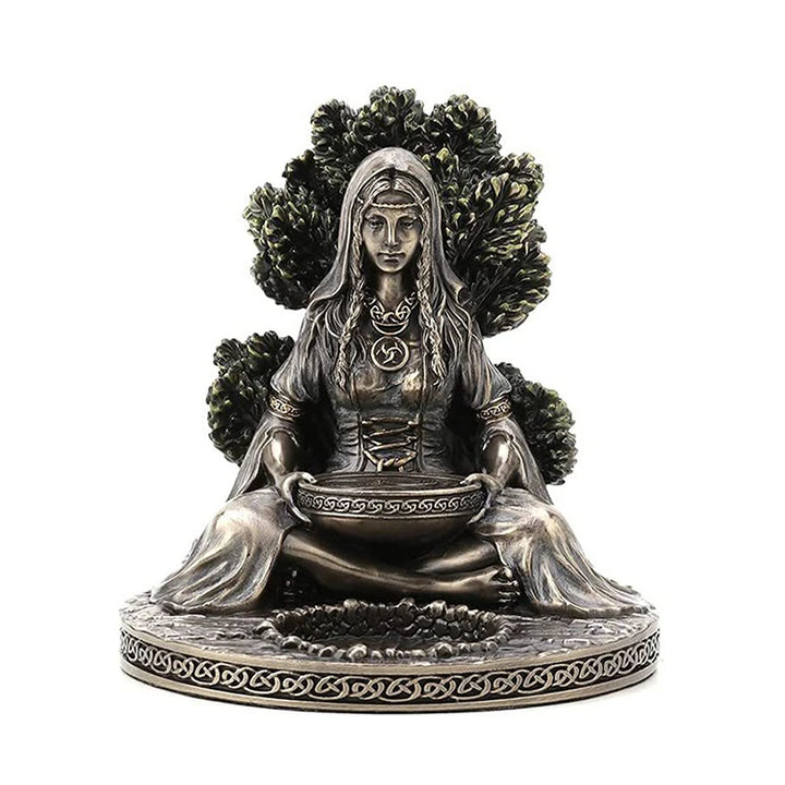 Celtic Goddess Candle Holder