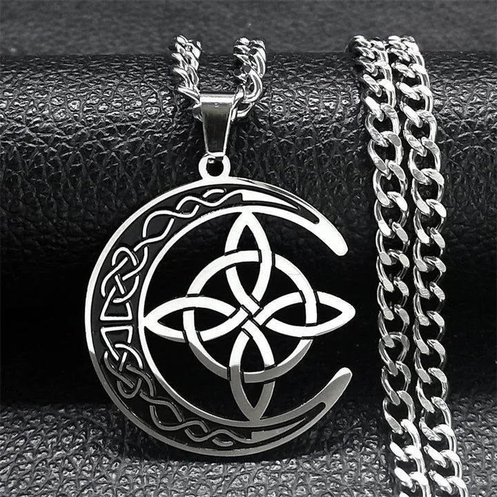 Celtic Moon Necklace