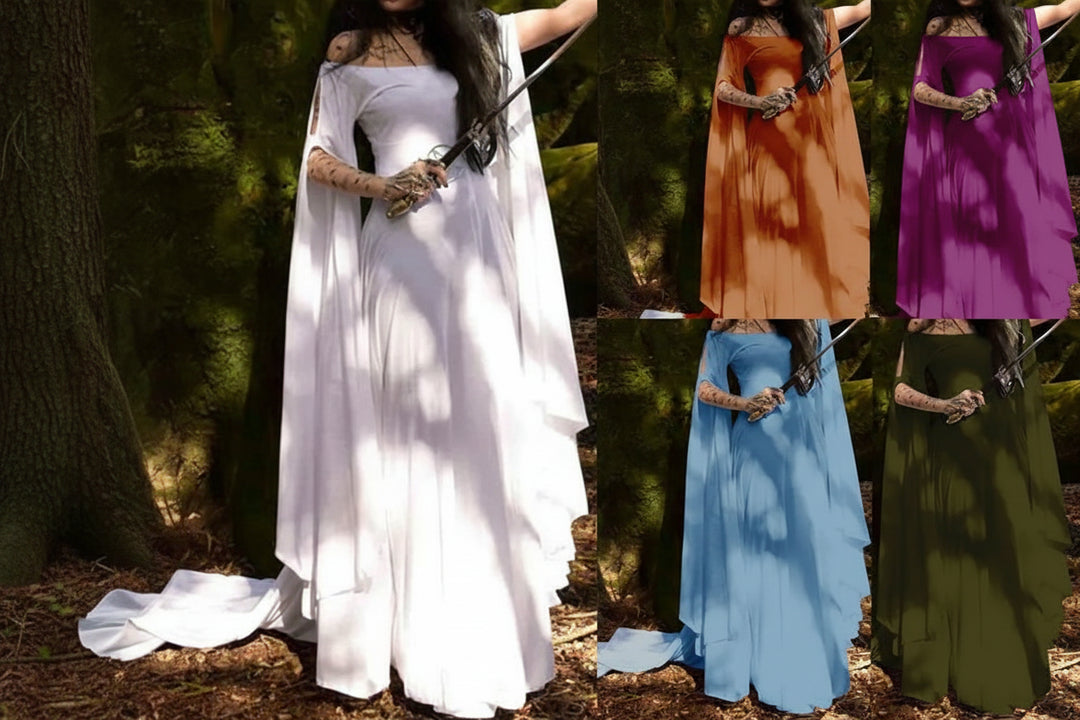 Ceremonial Witch Sheer Dress