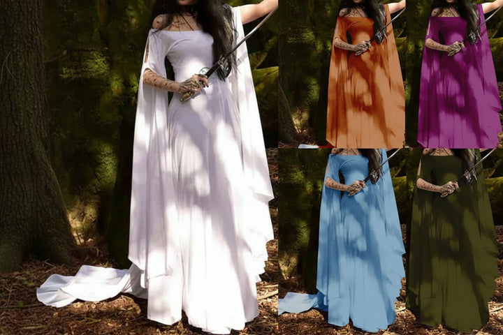 Ceremonial Witch Sheer Dress