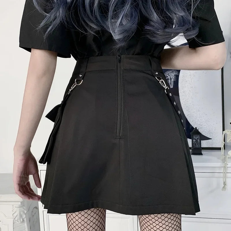 Chain Belt Skirt