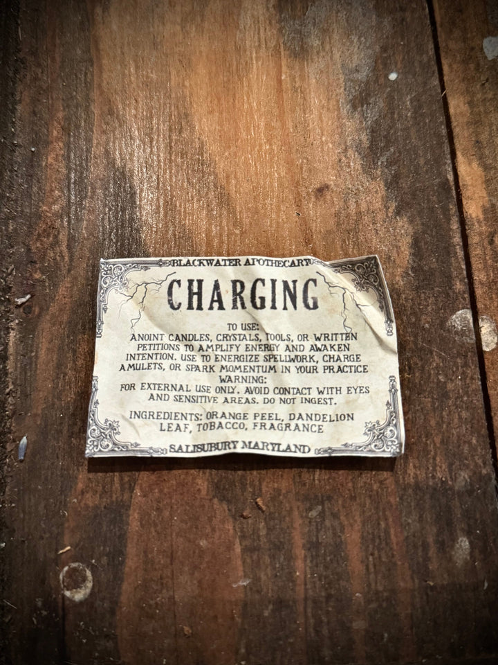 Charging Witchcraft Oils