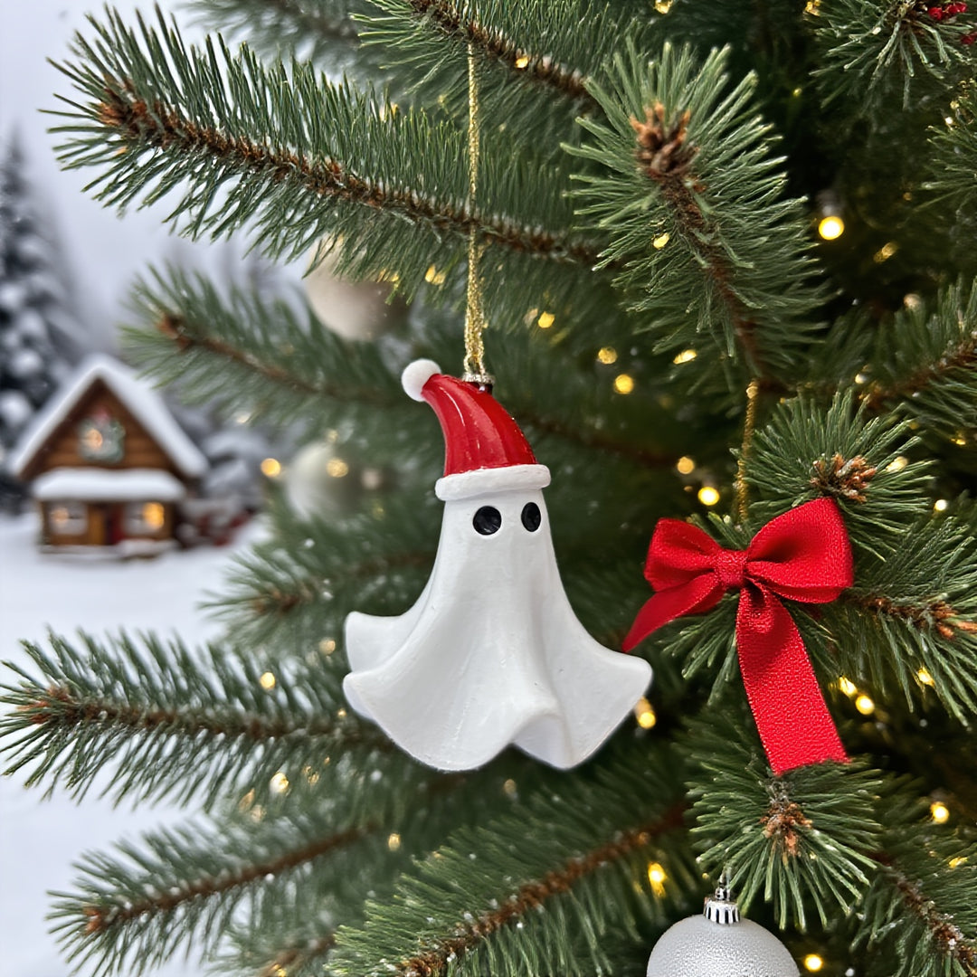 Christmas Ghost Ornaments