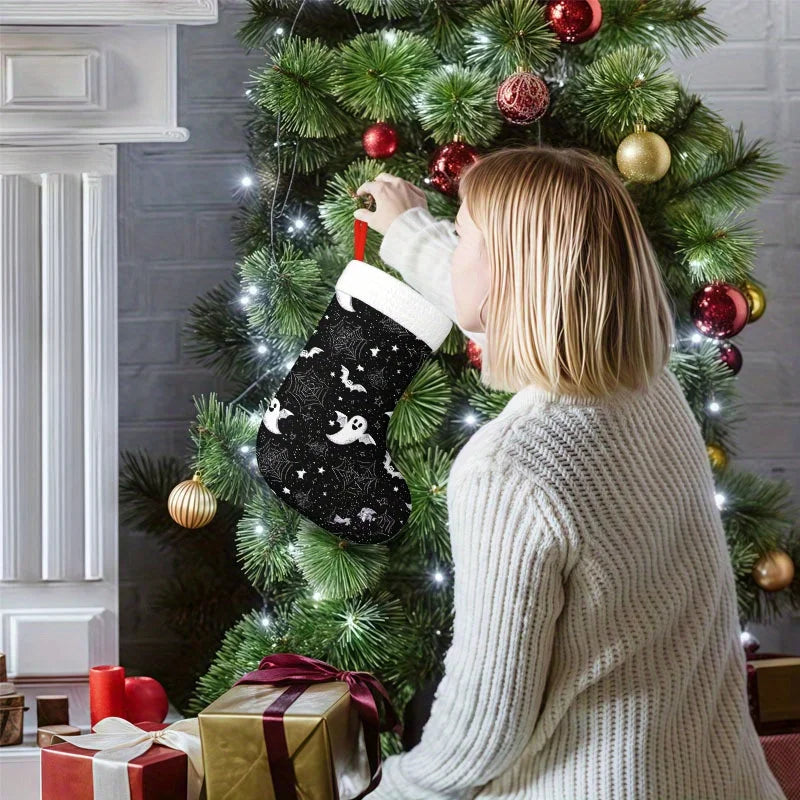 Creepmas Ghost Christmas Stocking