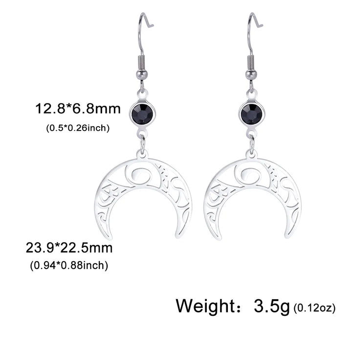 Crescent Moon Earrings