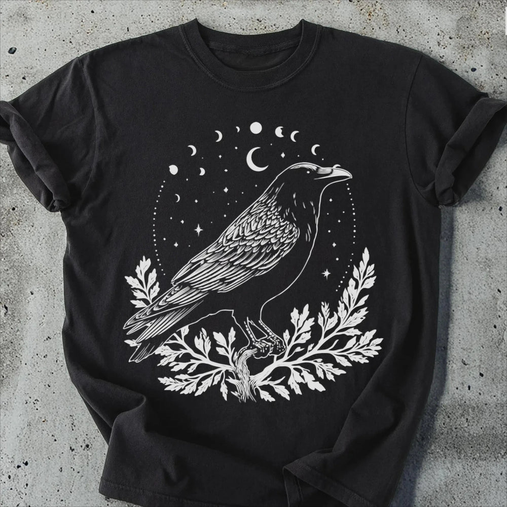 Crow Moon Phase Tee