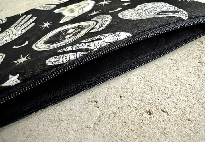 Crystal Ball Ouija Cat Palmistry Bag