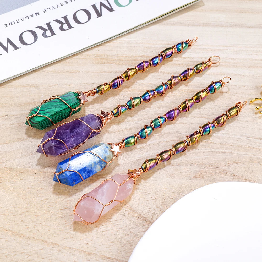 Crystal Copper Reiki Wands