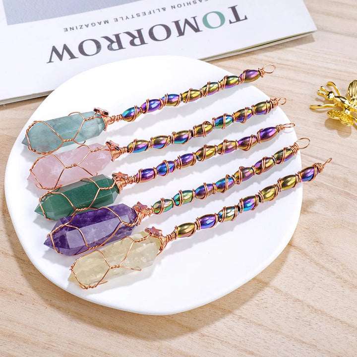 Crystal Copper Wands