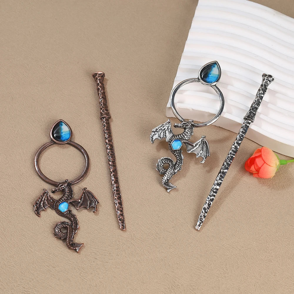 Crystal Dragon Hair Sticks