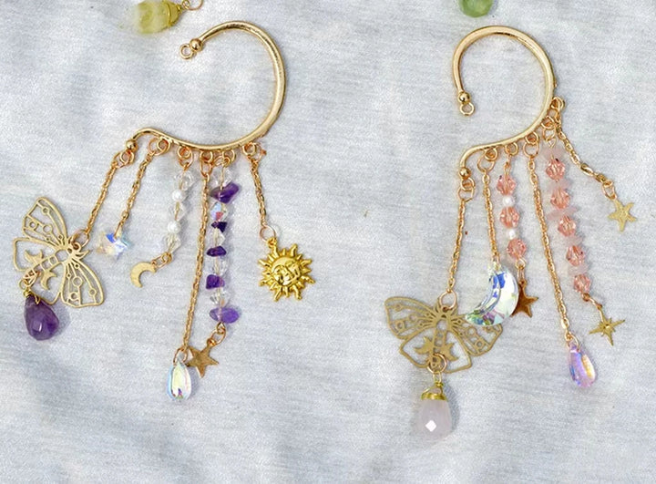 Crystal Ear Cuffs