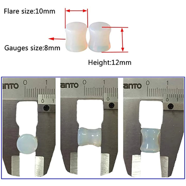 Crystal Gauges Sizes