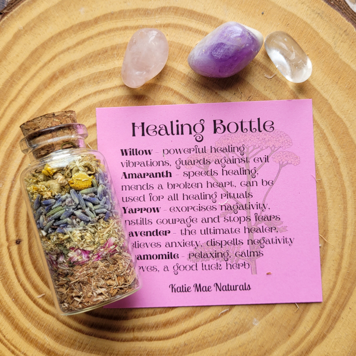 Crystal Healing Bottle