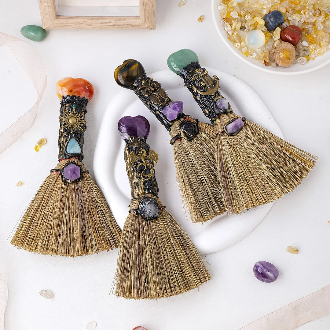 Crystal Heart Broomsticks
