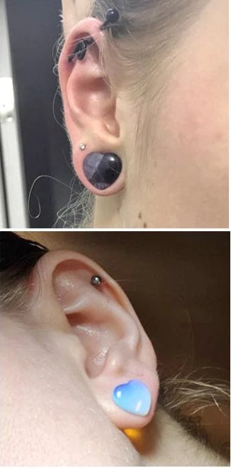 Crystal Heart Gauges