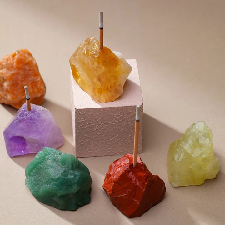 Crystal Incense Holders
