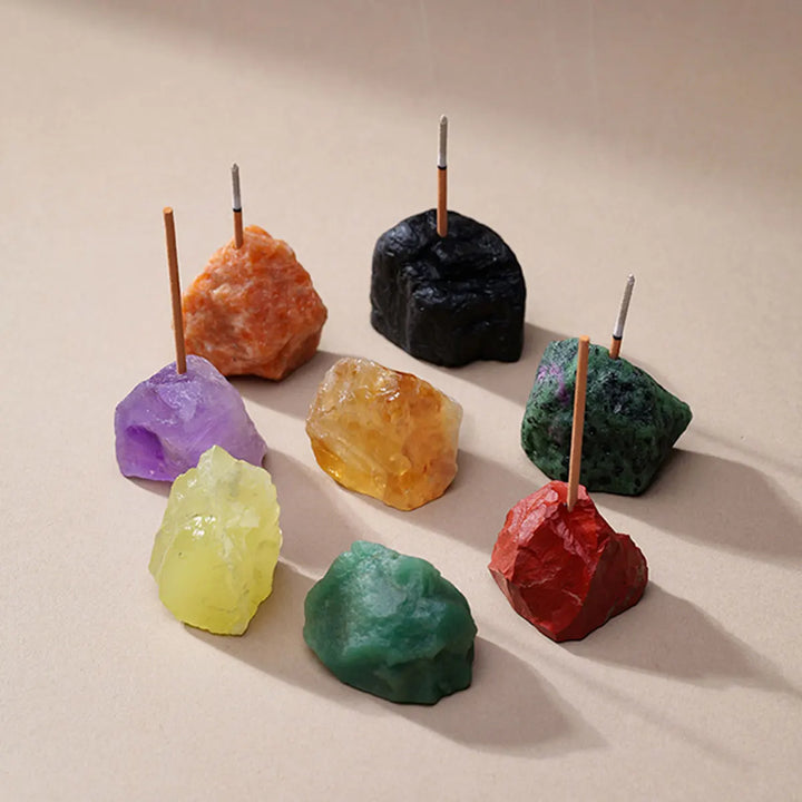 Crystal Incense Stick Holders