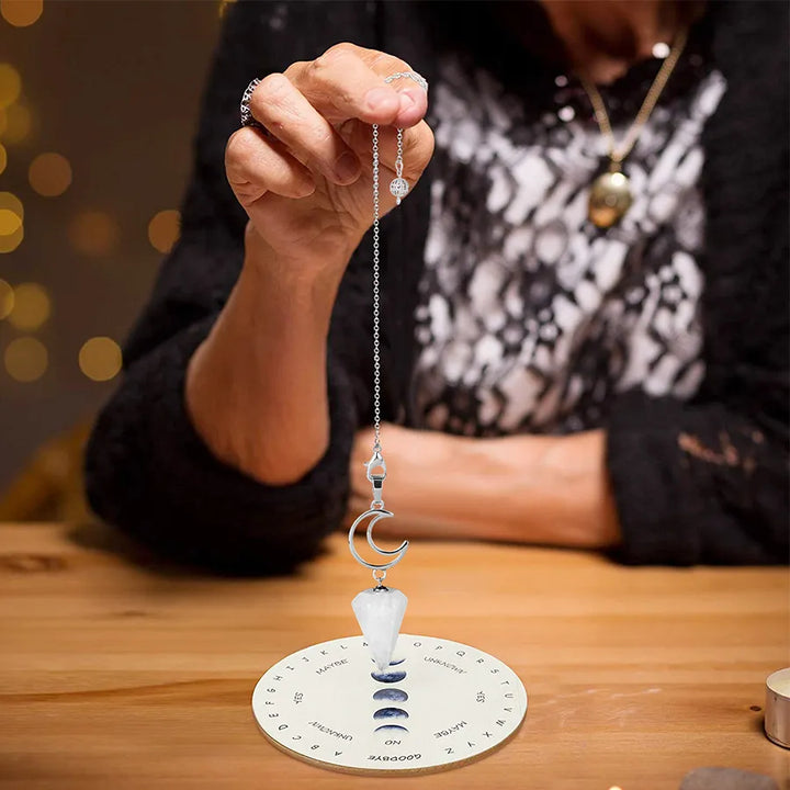 Crystal Moon Pendulums and Pendulum Boards