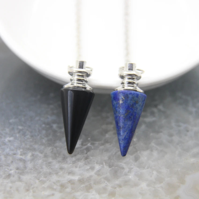 Crystal Pendulums - Lapis Lazuli & Onyx