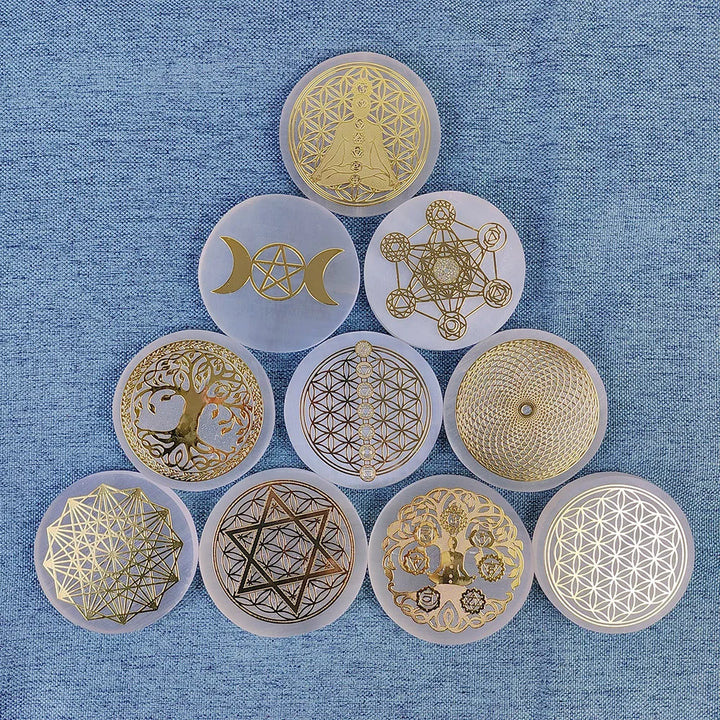 Crystal Selenite Plates