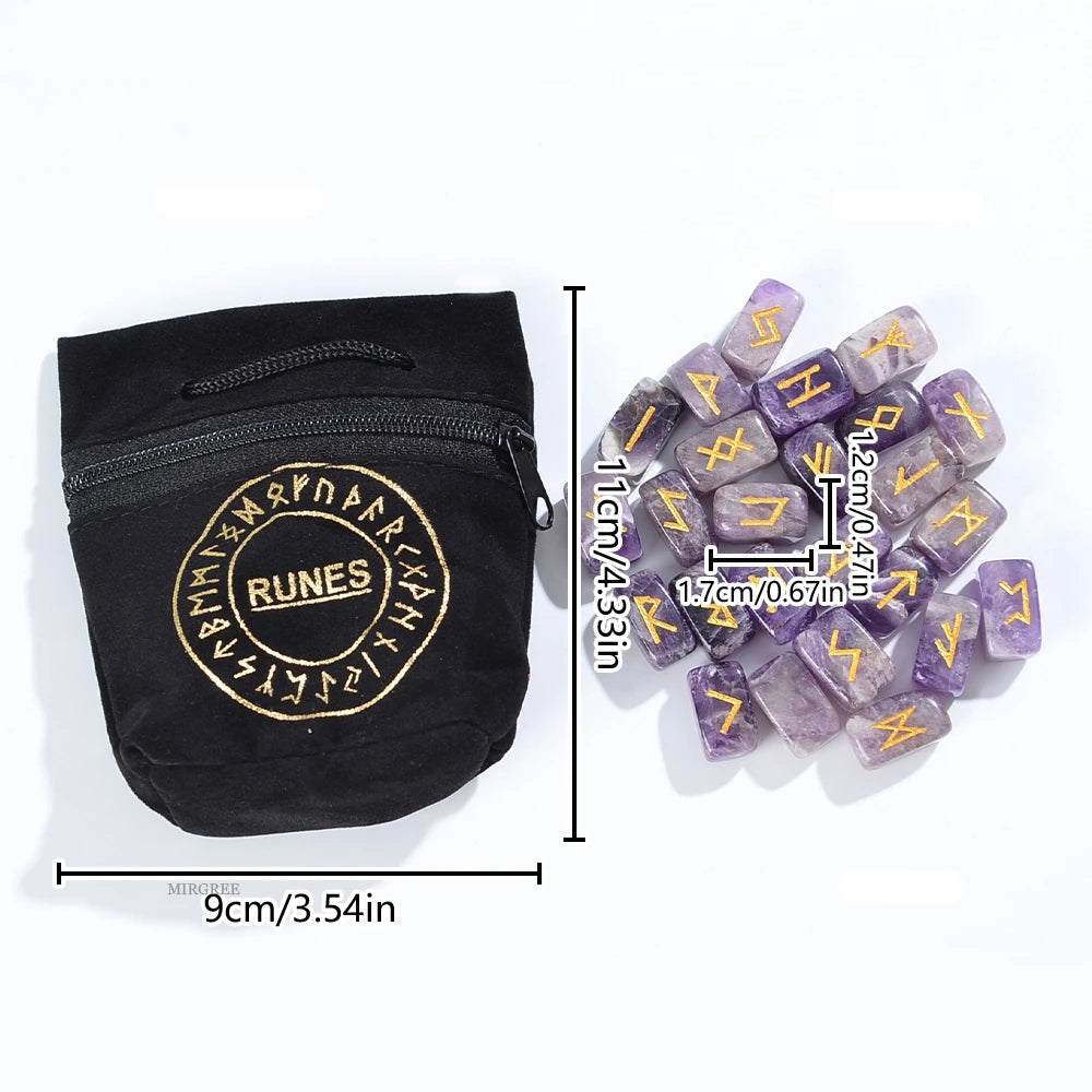 Crystal Viking Runes