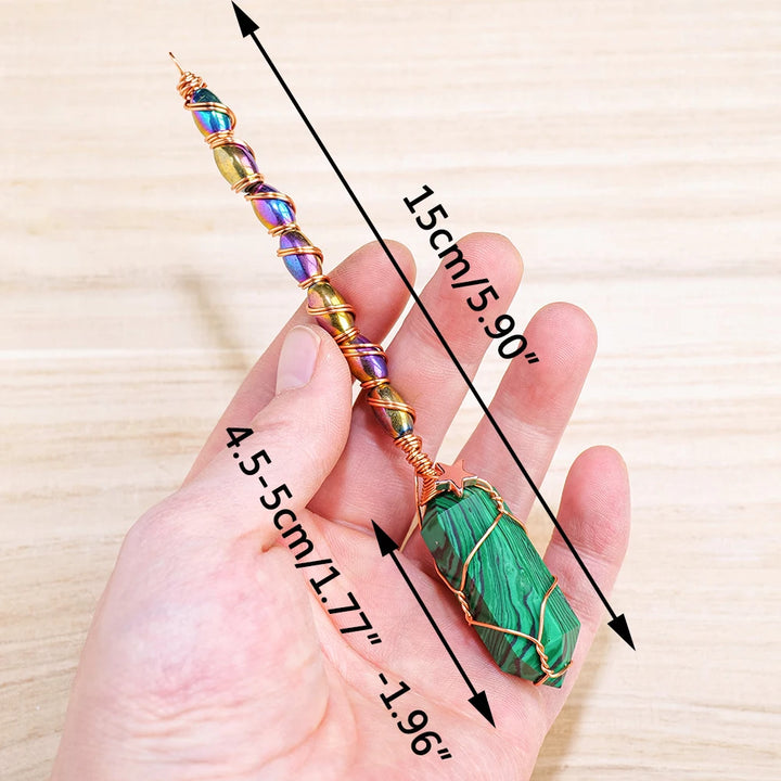 Crystal Wand Size