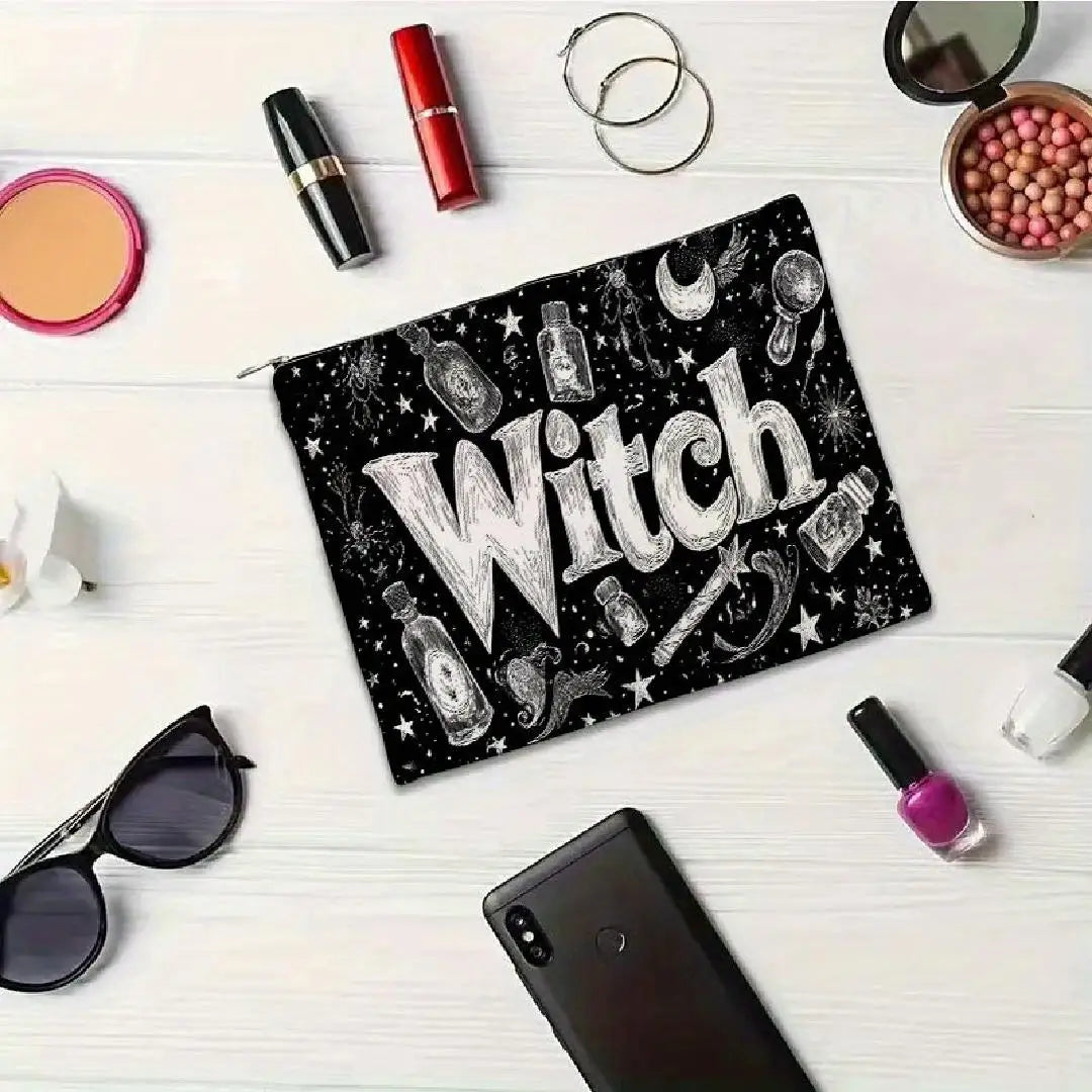 Cute Witch Makeup Bag