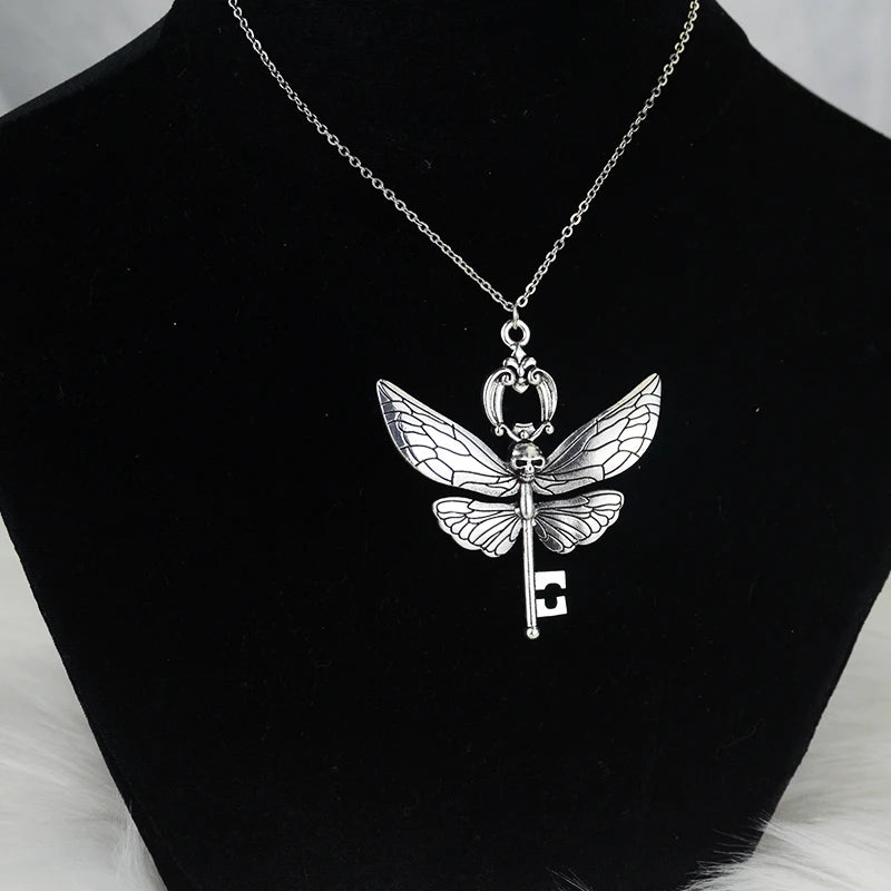 Death Moth Key Necklaces