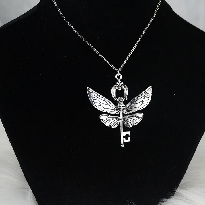 Death Moth Key Necklaces