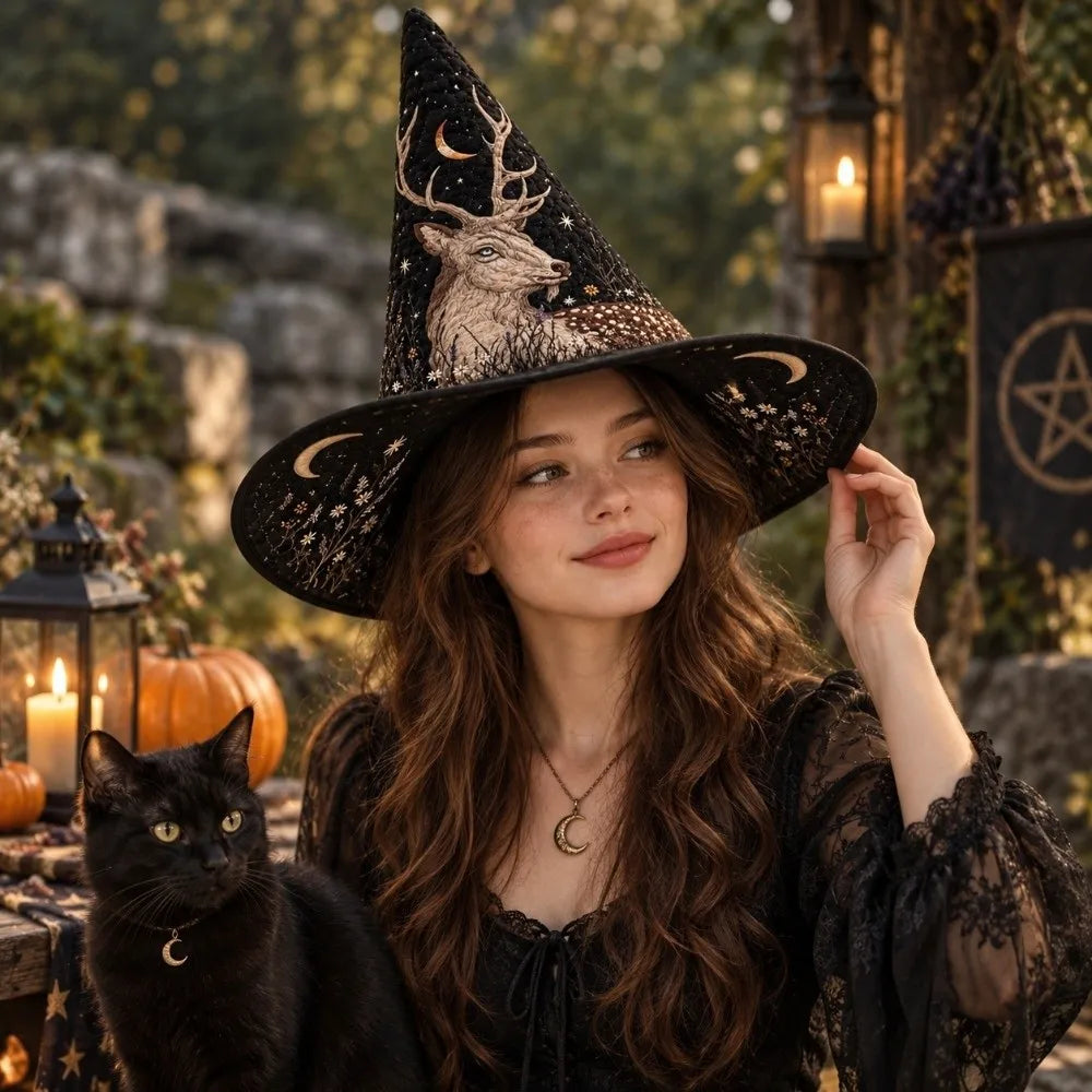 Deer Witch Hat