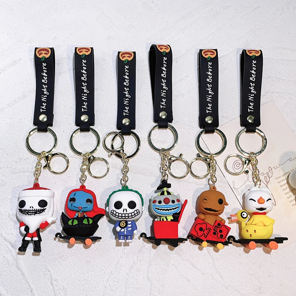 Disney's The Nightmare Before Christmas Cute Keychains 