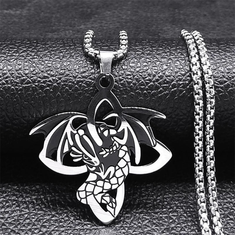 Dragon Celtic Necklace