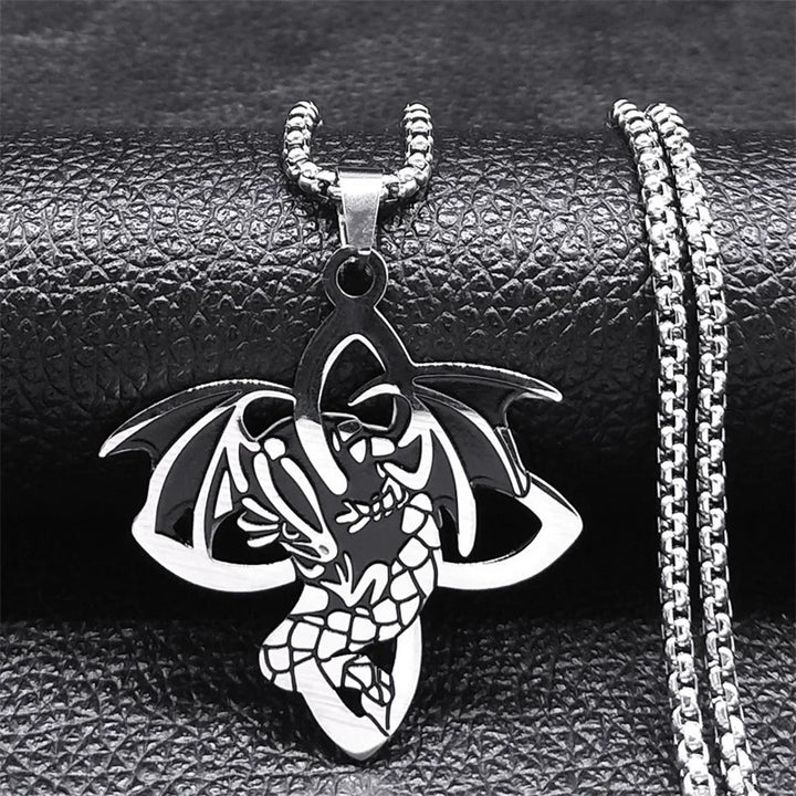 Dragon Celtic Necklace