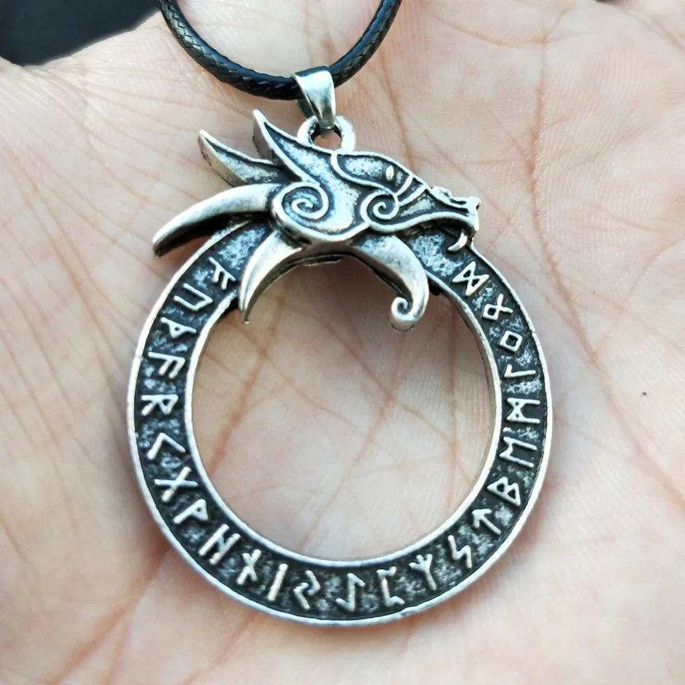 Dragon Ouroboros Necklace