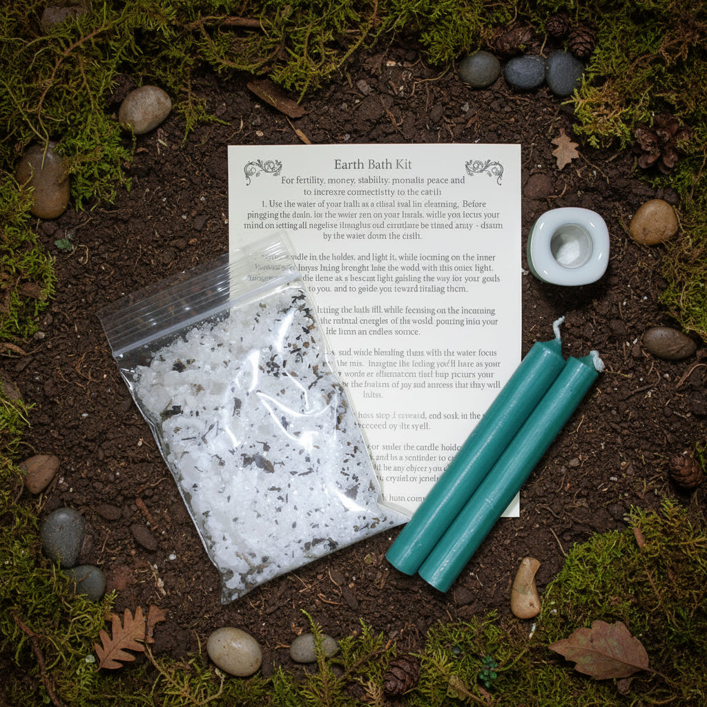 Earth Bath Salt Kit