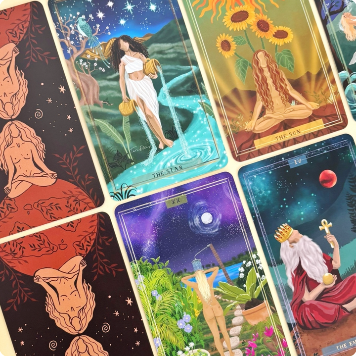 Earth Woman Tarot Cards