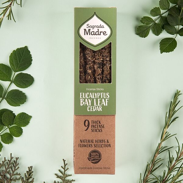 Eucalyptus Bay Leaf Incense Sticks