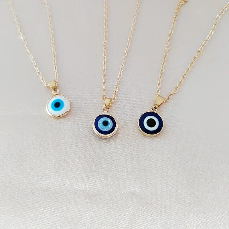 Evil Eye Gold Necklaces