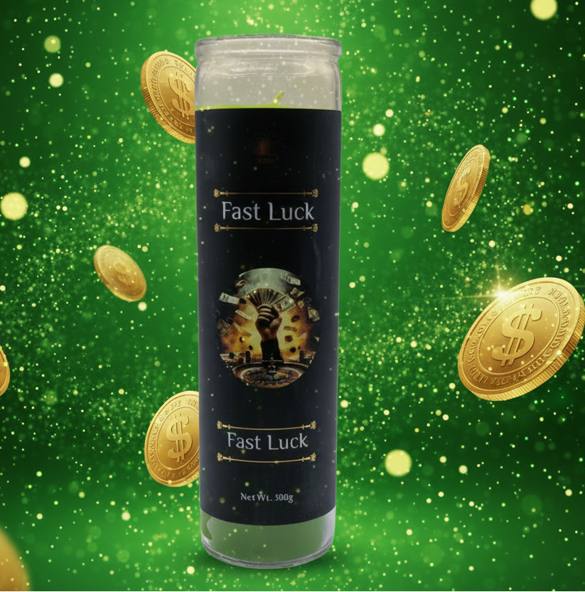 Fast Luck Spell Candle