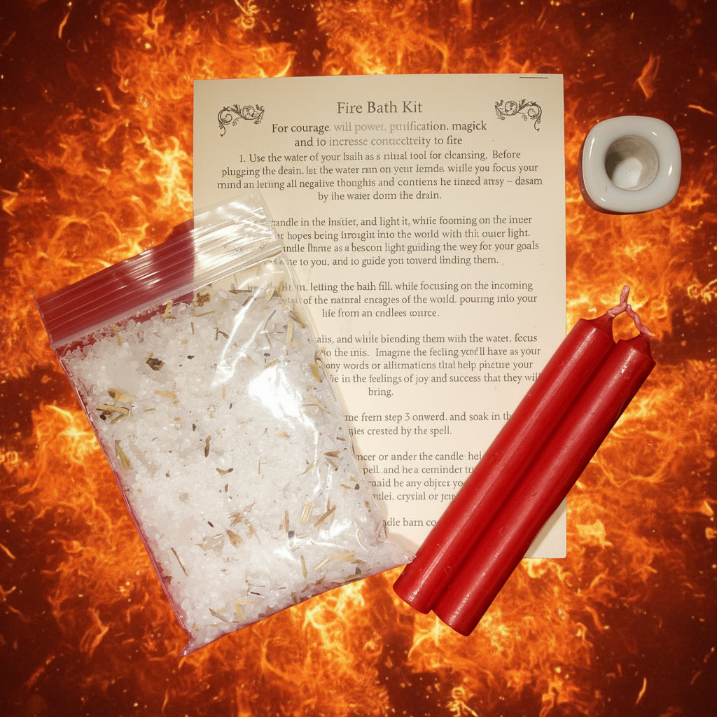 Fire Bath Salt Kit - Ritual Bath
