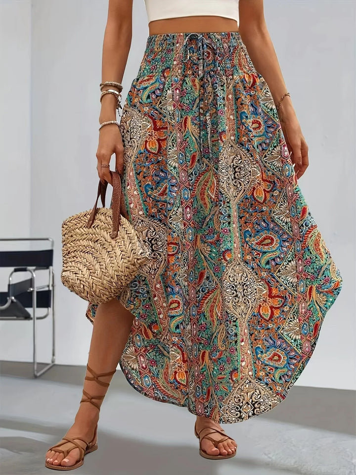 Floral Boho Skirt