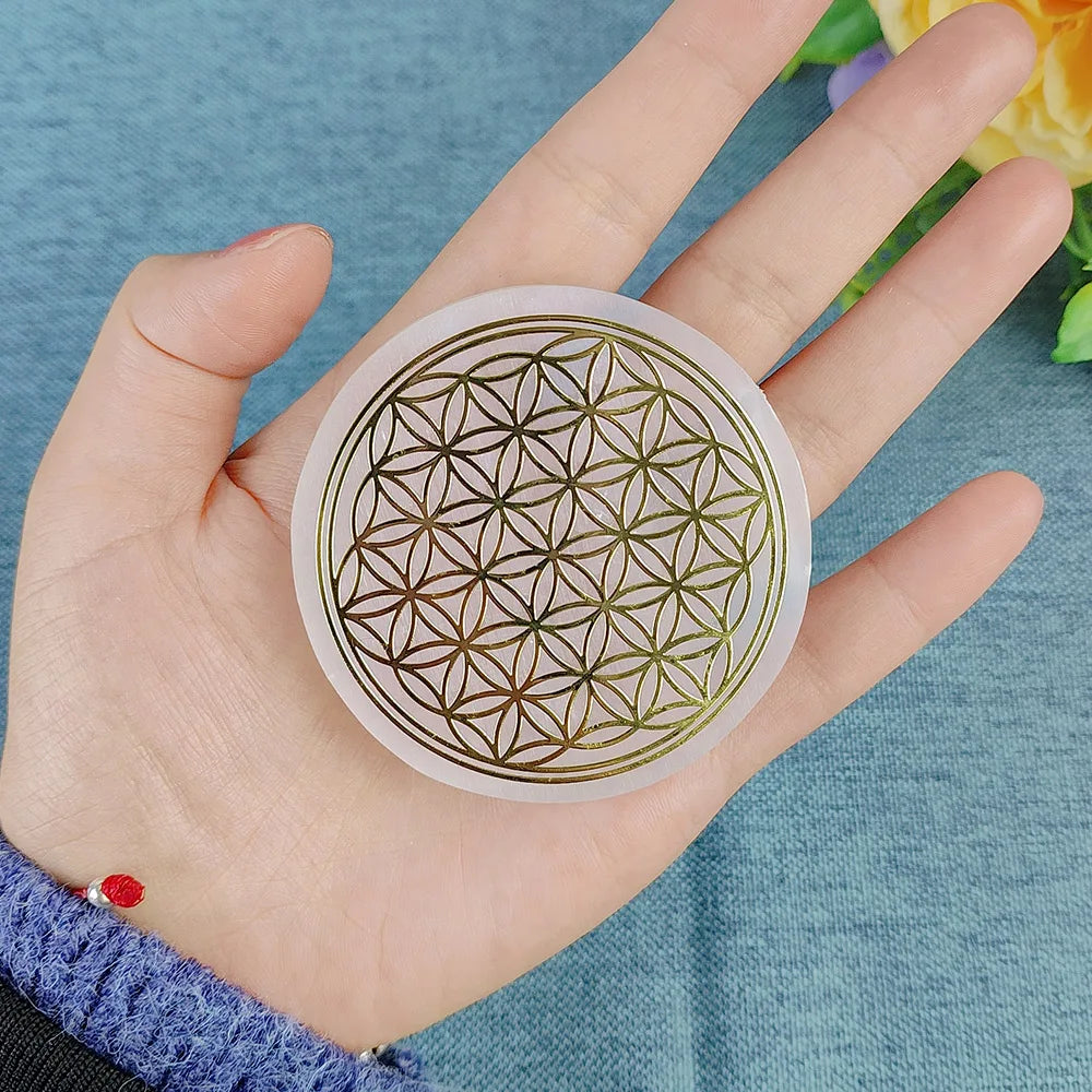Flower Of Life Selenite